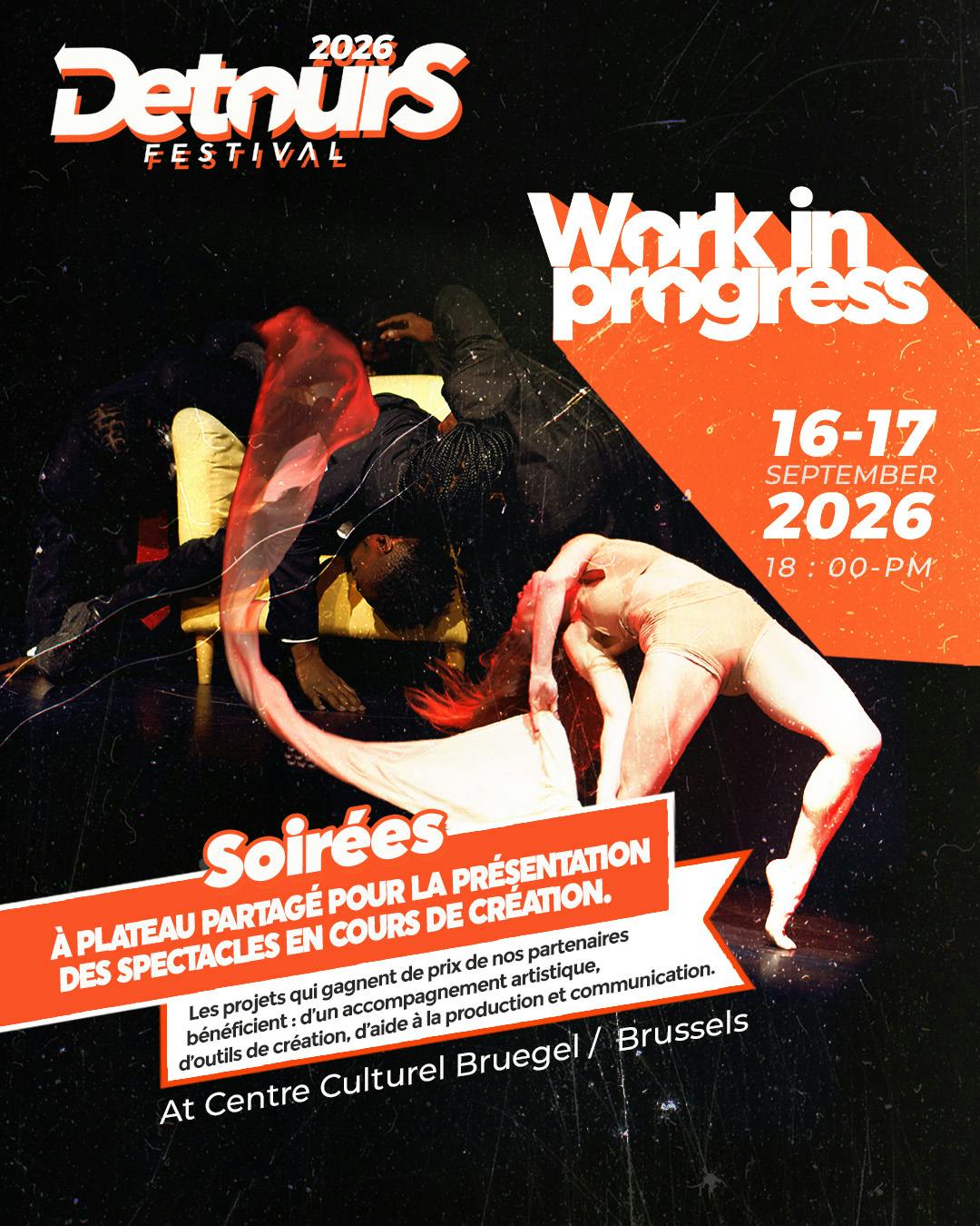 Performance Work In Progress | Detours Festival - Bruxelles